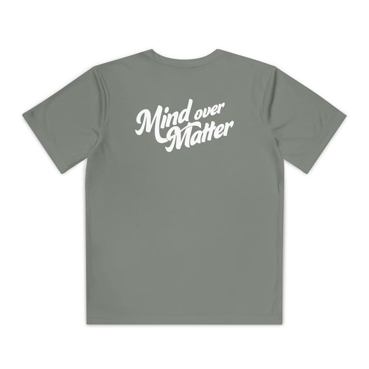 Kids Mind Over Matter Dry Fit Tee - Rake Baseball Company - RAKE BASEBALL | BASEBALL T-SHIRT | BASEBALL CLOTHING | GOOD VIBES ONLY