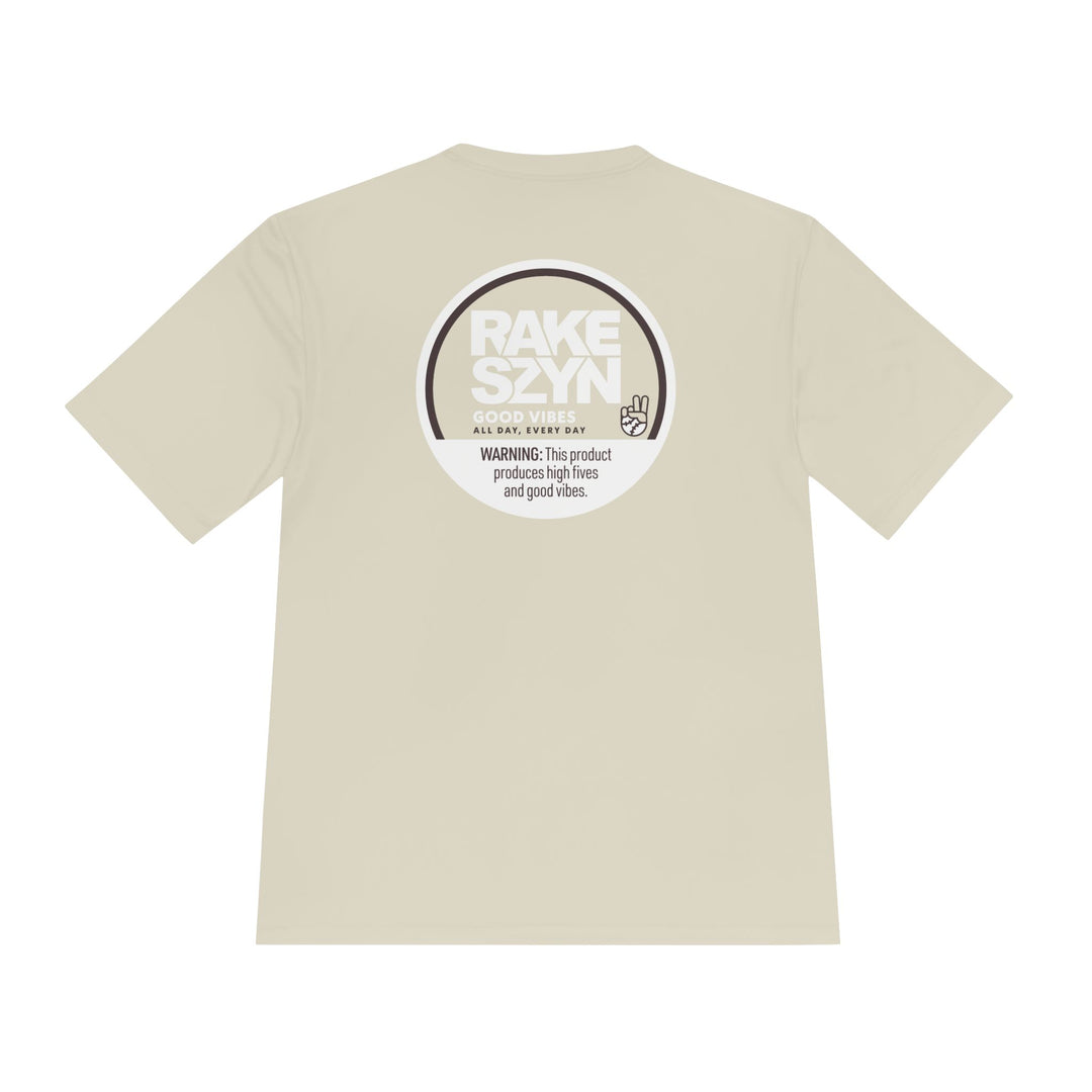 Rake SZYN Dry Fit Tee - Rake Baseball Company - RAKE BASEBALL | BASEBALL T-SHIRT | BASEBALL CLOTHING | GOOD VIBES ONLY