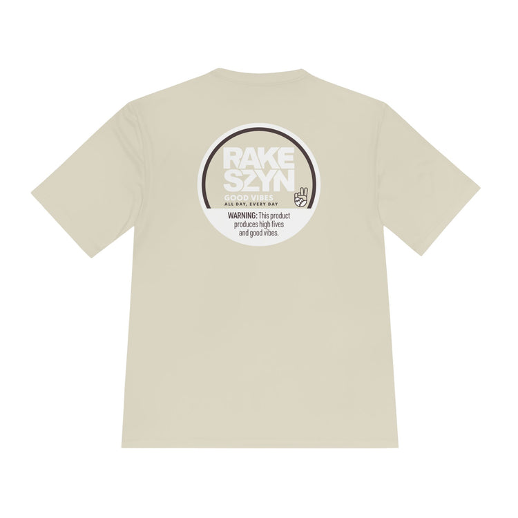 Rake SZYN Dry Fit Tee - Rake Baseball Company - RAKE BASEBALL | BASEBALL T-SHIRT | BASEBALL CLOTHING | GOOD VIBES ONLY