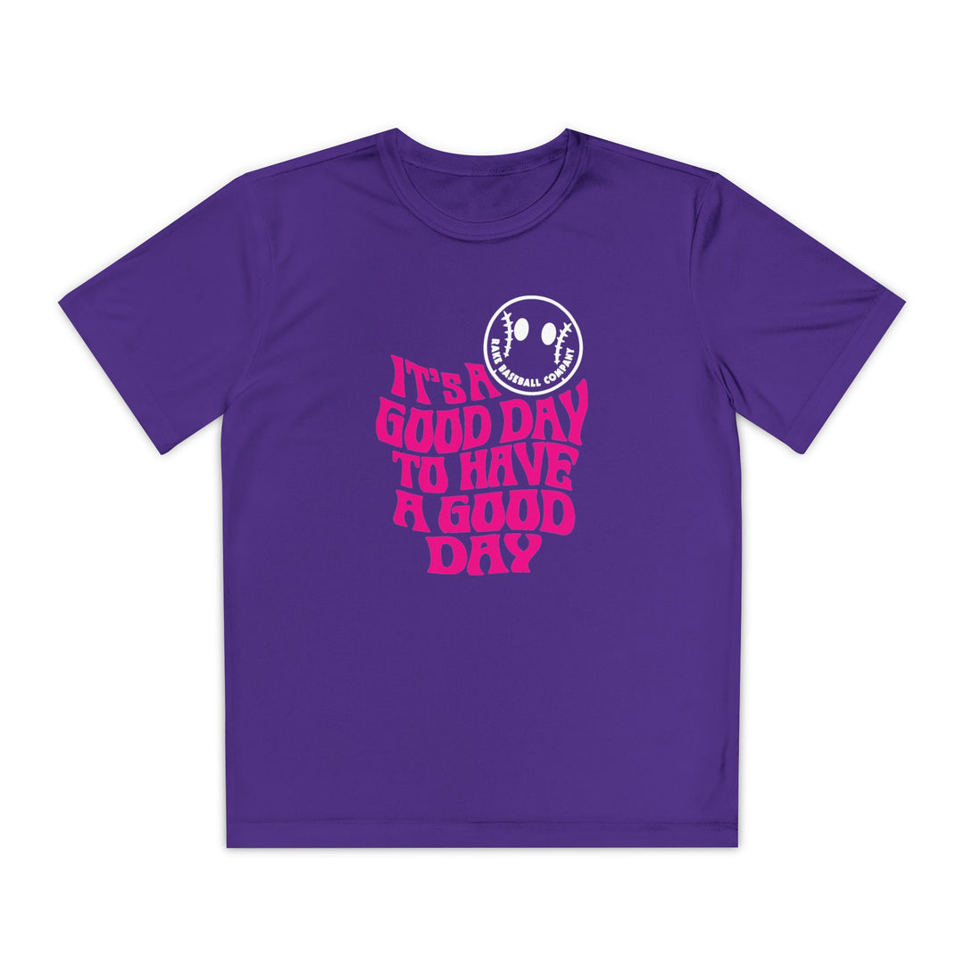 Kids It's A Good Day Dry Fit Tee