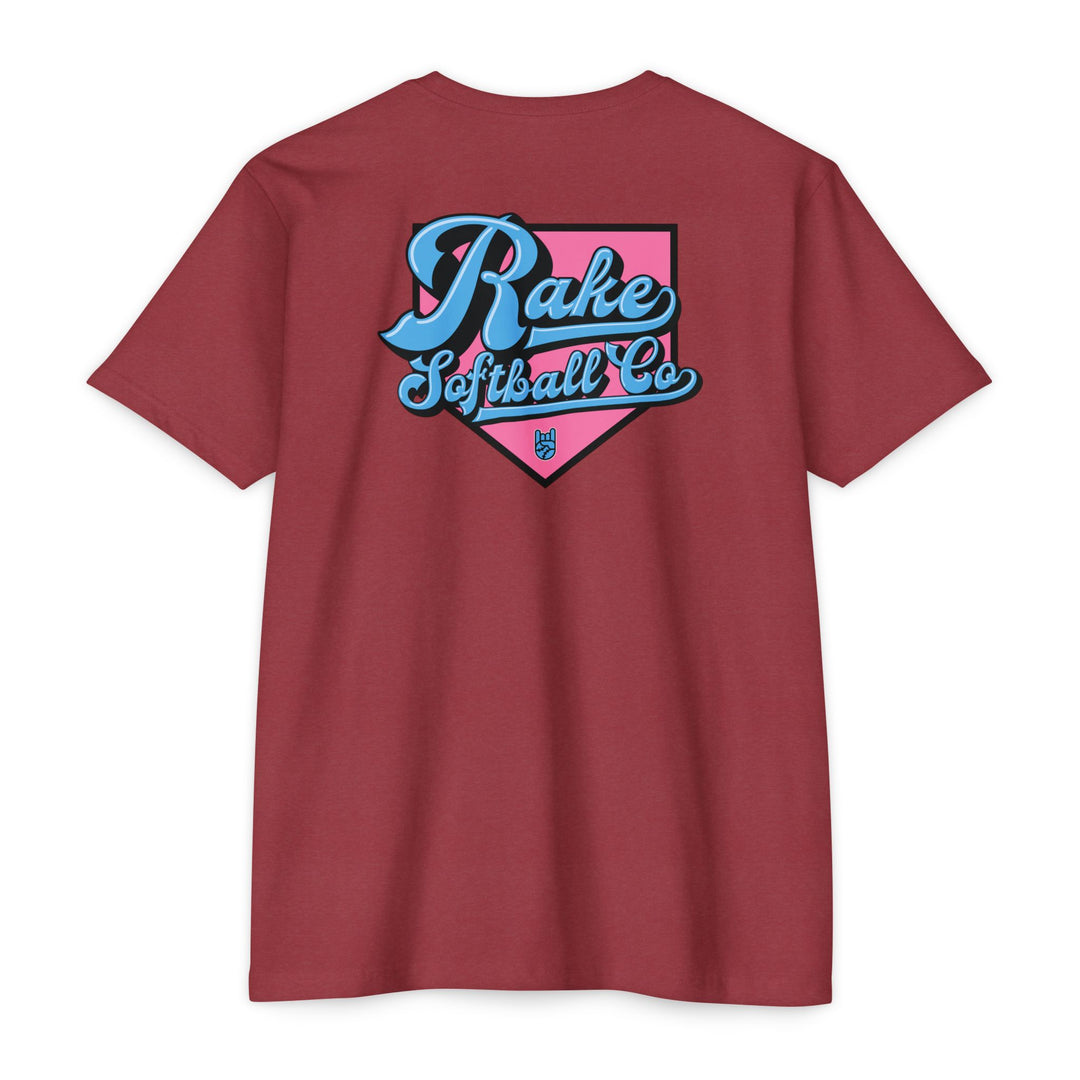 Rake Softball Co. Tee - Rake Baseball Company - RAKE BASEBALL | BASEBALL T-SHIRT | BASEBALL CLOTHING | GOOD VIBES ONLY