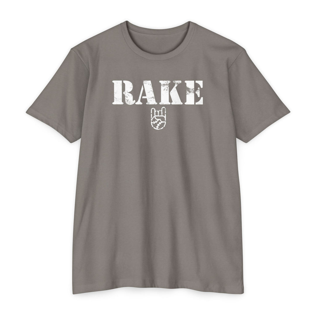 Rake Stencil Tee - Rake Baseball Company - RAKE BASEBALL | BASEBALL T-SHIRT | BASEBALL CLOTHING | GOOD VIBES ONLY