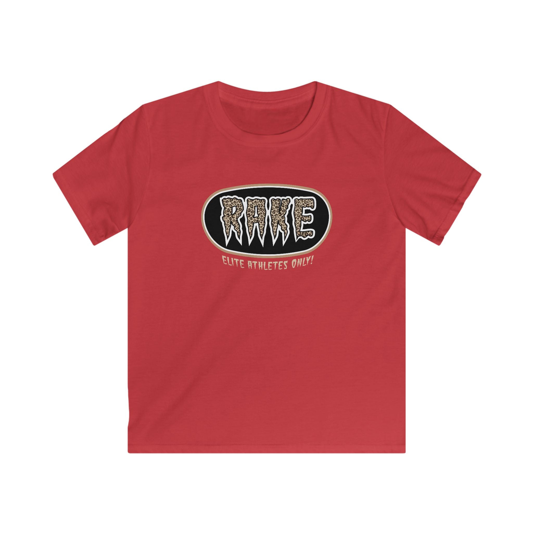 Kids Rake Cheetah Softball Company Tee - Rake Baseball Company - RAKE BASEBALL | BASEBALL T-SHIRT | BASEBALL CLOTHING | GOOD VIBES ONLY