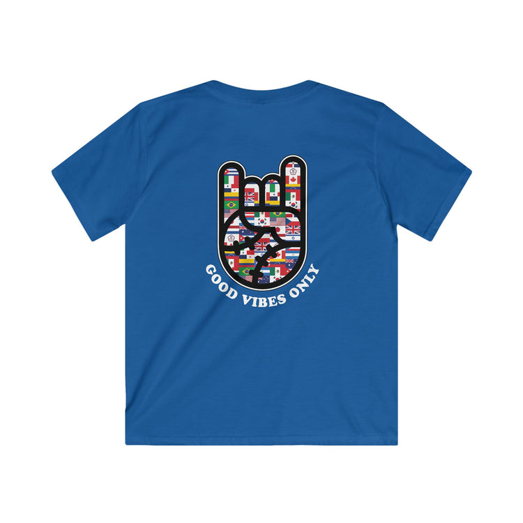 Kids Good Vibes Only WBC Edition Tee - Rake Baseball Company - RAKE BASEBALL | BASEBALL T-SHIRT | BASEBALL CLOTHING | GOOD VIBES ONLY