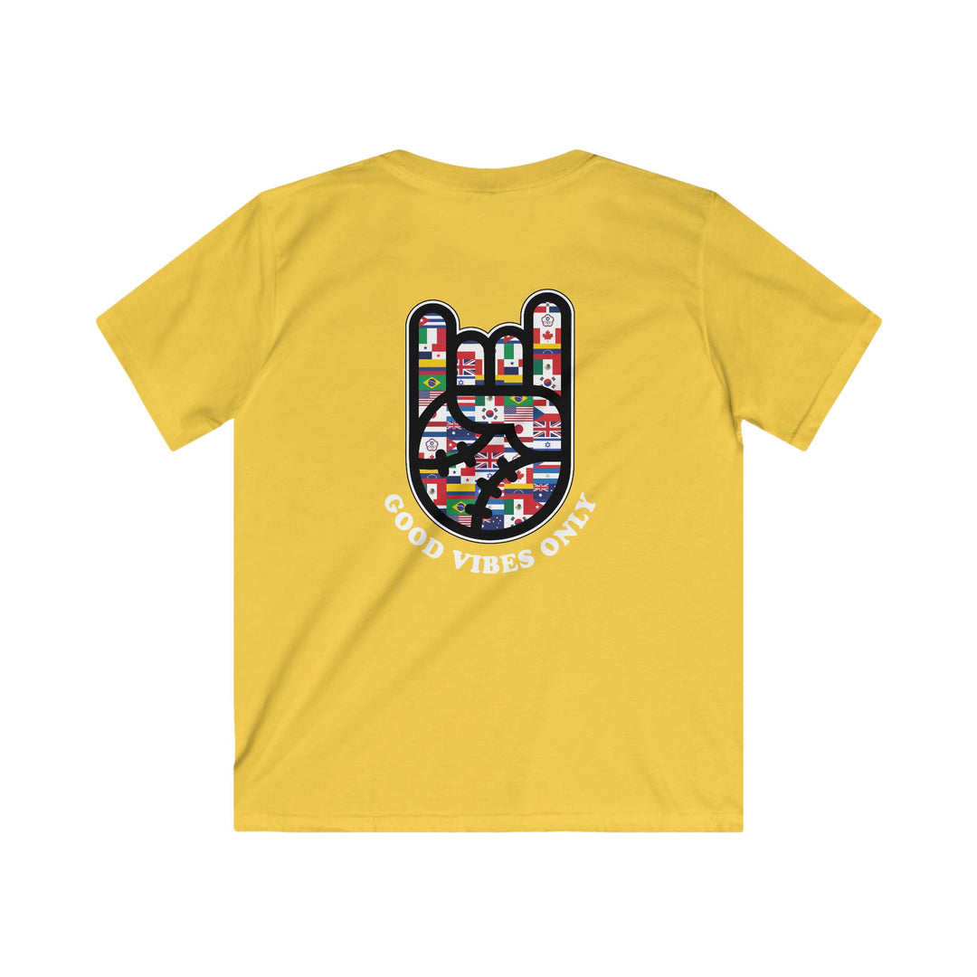 Kids Good Vibes Only WBC Edition Tee - Rake Baseball Company - RAKE BASEBALL | BASEBALL T-SHIRT | BASEBALL CLOTHING | GOOD VIBES ONLY