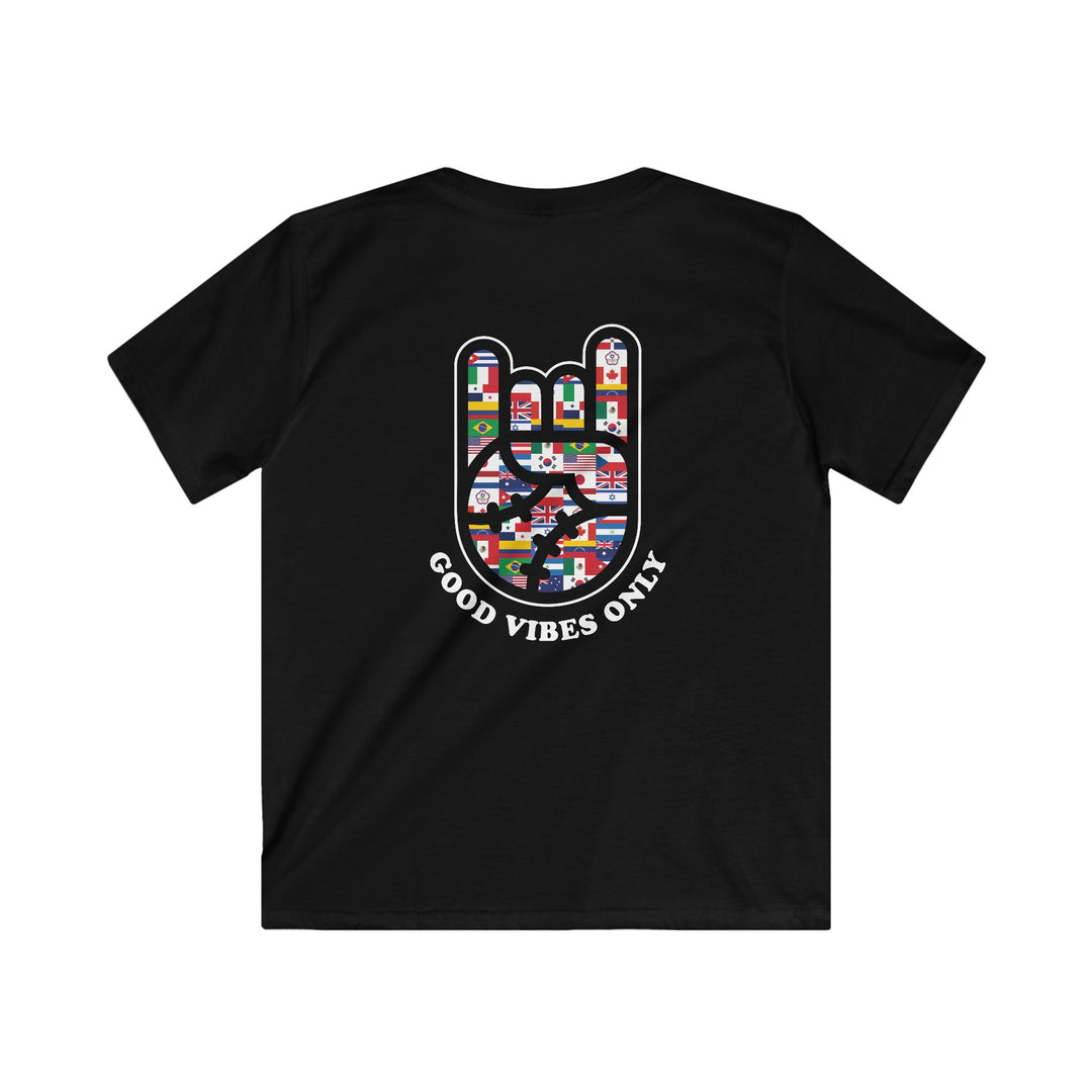 Kids Good Vibes Only WBC Edition Tee - Rake Baseball Company - RAKE BASEBALL | BASEBALL T-SHIRT | BASEBALL CLOTHING | GOOD VIBES ONLY