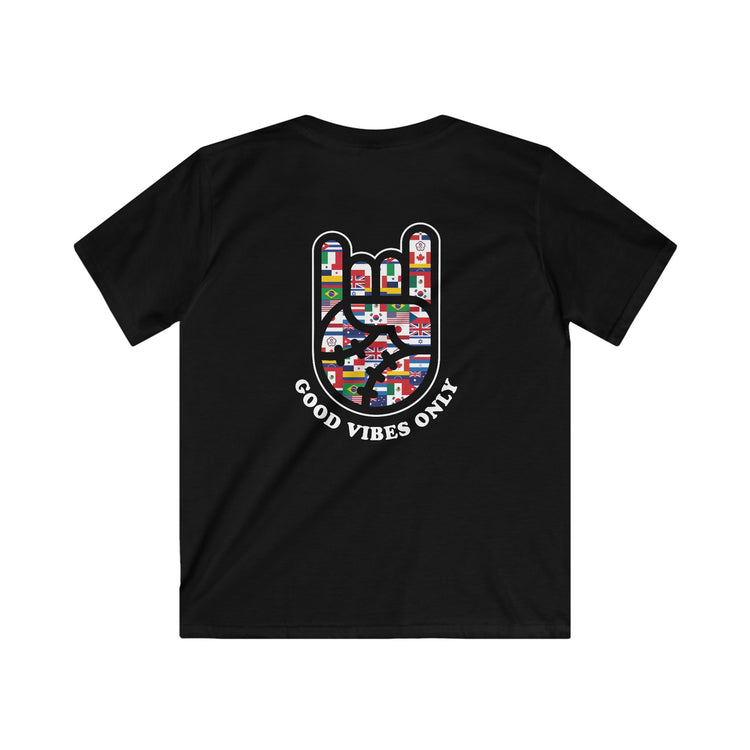 Kids Good Vibes Only WBC Edition Tee - Rake Baseball Company - RAKE BASEBALL | BASEBALL T-SHIRT | BASEBALL CLOTHING | GOOD VIBES ONLY
