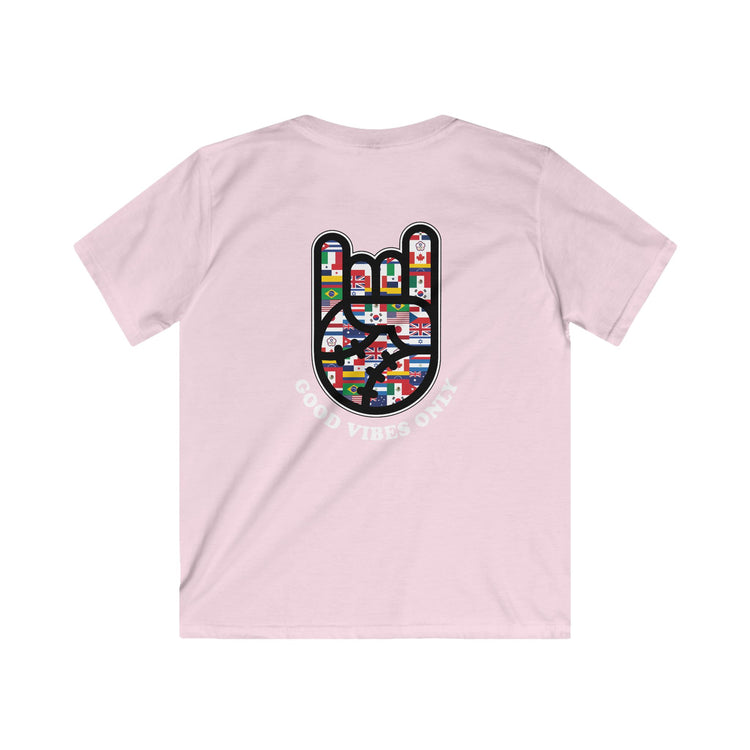 Kids Good Vibes Only WBC Edition Tee - Rake Baseball Company - RAKE BASEBALL | BASEBALL T-SHIRT | BASEBALL CLOTHING | GOOD VIBES ONLY