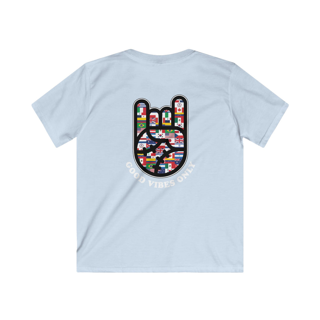 Kids Good Vibes Only WBC Edition Tee - Rake Baseball Company - RAKE BASEBALL | BASEBALL T-SHIRT | BASEBALL CLOTHING | GOOD VIBES ONLY