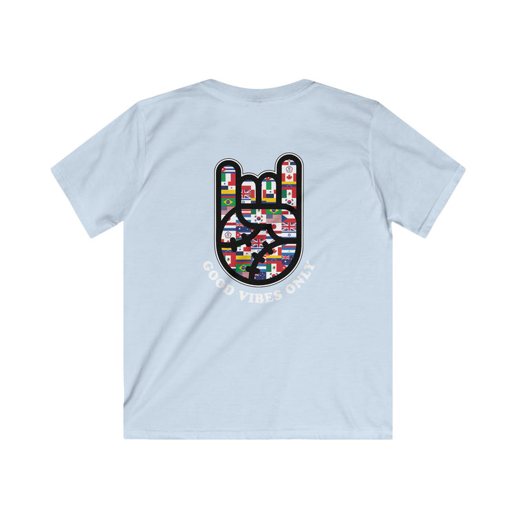Kids Good Vibes Only WBC Edition Tee - Rake Baseball Company - RAKE BASEBALL | BASEBALL T-SHIRT | BASEBALL CLOTHING | GOOD VIBES ONLY