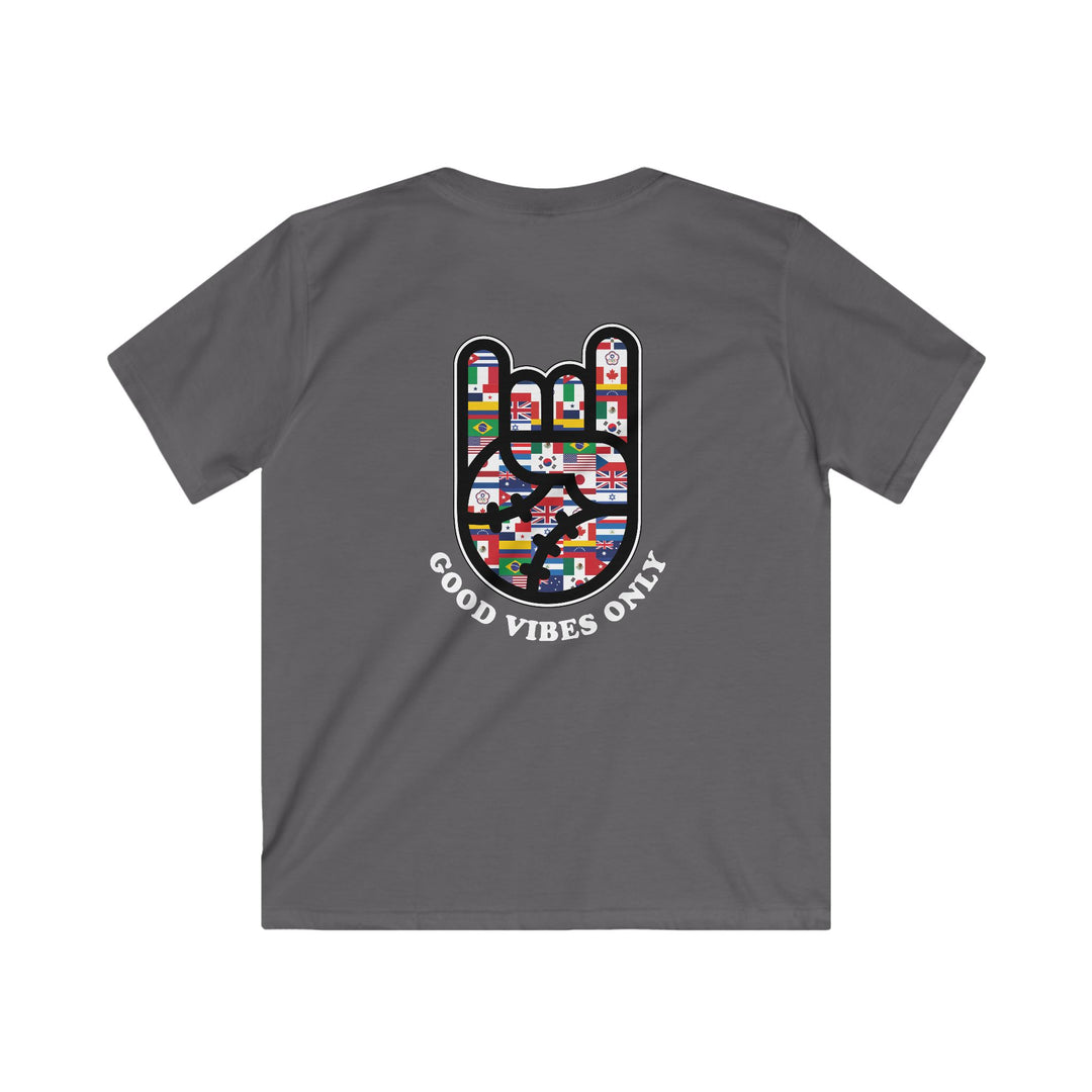 Kids Good Vibes Only WBC Edition Tee - Rake Baseball Company - RAKE BASEBALL | BASEBALL T-SHIRT | BASEBALL CLOTHING | GOOD VIBES ONLY
