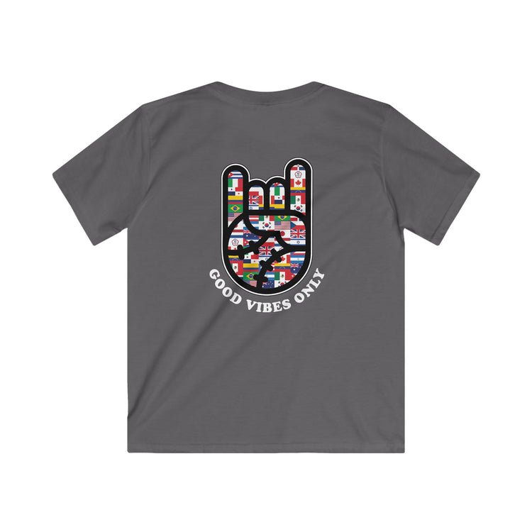 Kids Good Vibes Only WBC Edition Tee - Rake Baseball Company - RAKE BASEBALL | BASEBALL T-SHIRT | BASEBALL CLOTHING | GOOD VIBES ONLY