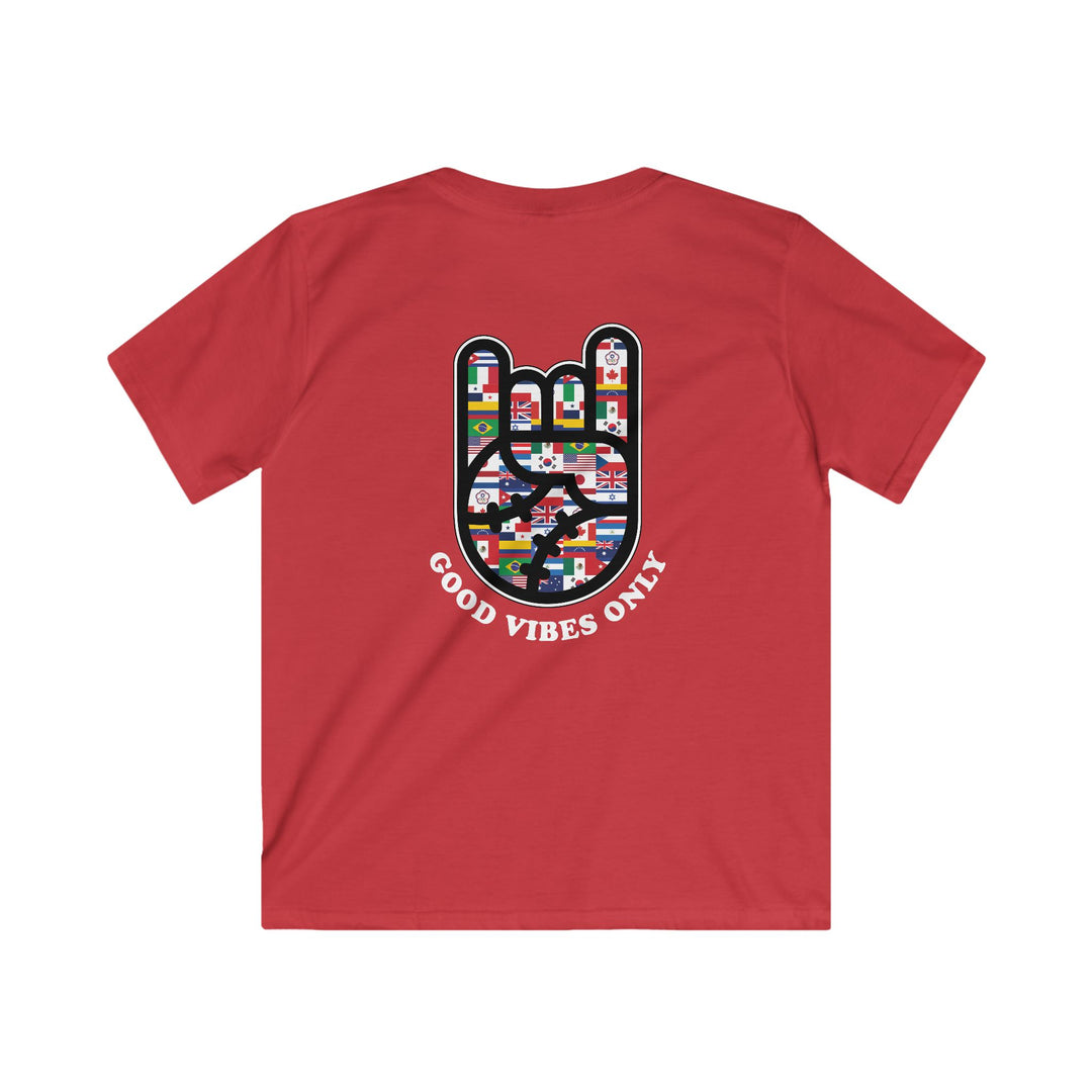 Kids Good Vibes Only WBC Edition Tee - Rake Baseball Company - RAKE BASEBALL | BASEBALL T-SHIRT | BASEBALL CLOTHING | GOOD VIBES ONLY