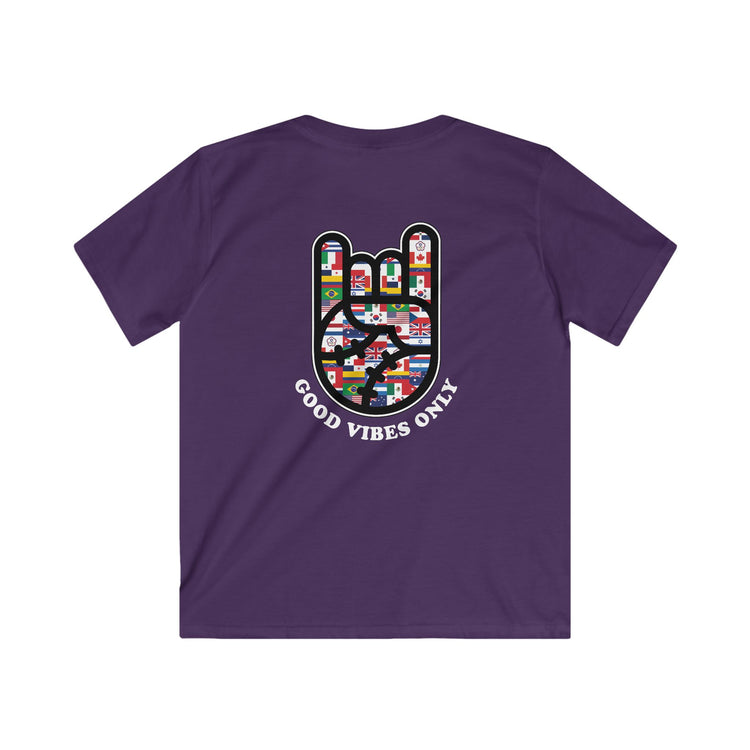 Kids Good Vibes Only WBC Edition Tee - Rake Baseball Company - RAKE BASEBALL | BASEBALL T-SHIRT | BASEBALL CLOTHING | GOOD VIBES ONLY