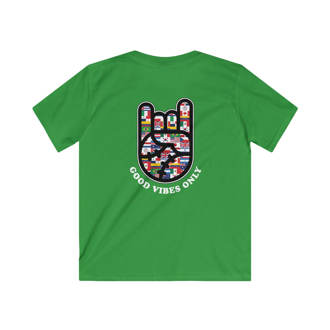 Kids Good Vibes Only WBC Edition Tee - Rake Baseball Company - RAKE BASEBALL | BASEBALL T-SHIRT | BASEBALL CLOTHING | GOOD VIBES ONLY