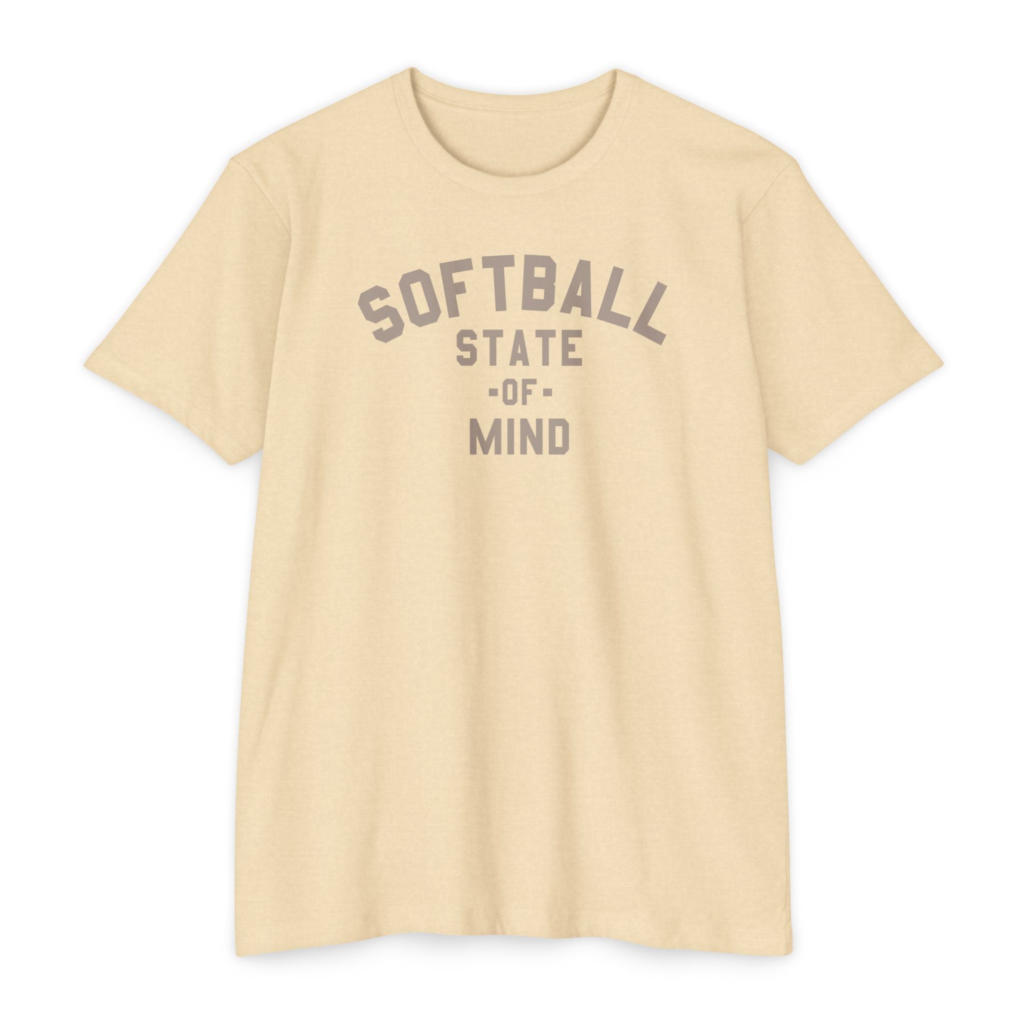 Softball State Of Mind Tee - Rake Baseball Company - RAKE BASEBALL | BASEBALL T-SHIRT | BASEBALL CLOTHING | GOOD VIBES ONLY