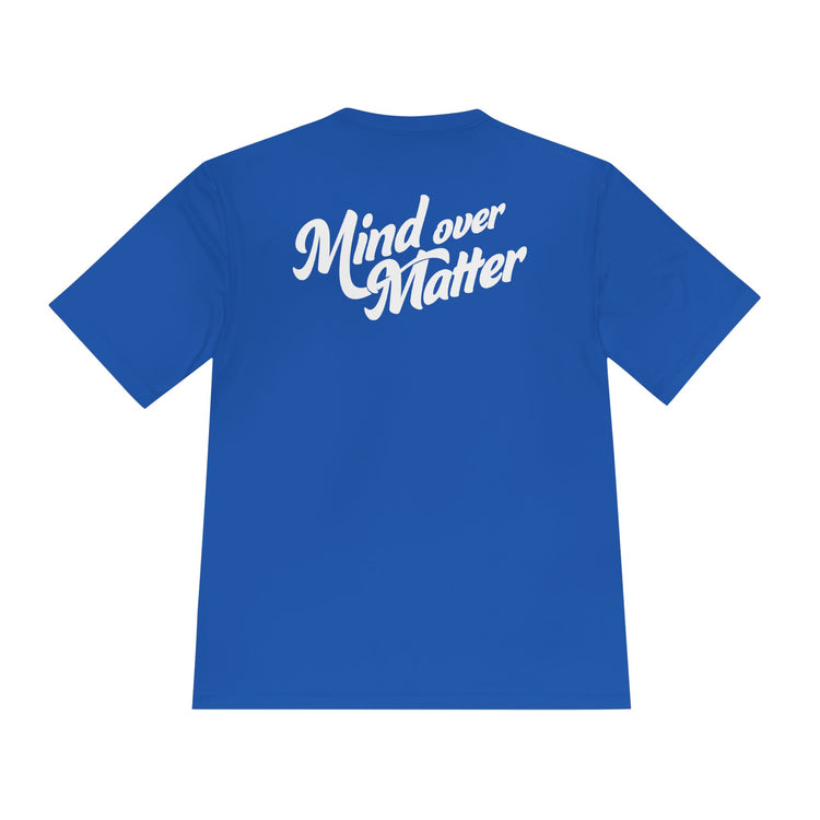 Mind Over Matter Dry Fit Tee - Rake Baseball Company - RAKE BASEBALL | BASEBALL T-SHIRT | BASEBALL CLOTHING | GOOD VIBES ONLY
