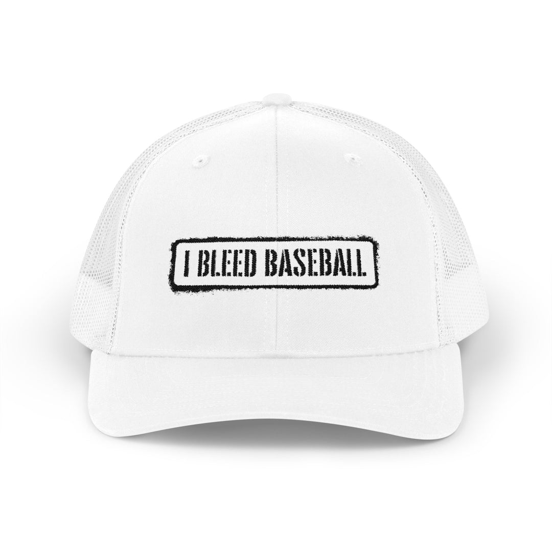 I Bleed Baseball Snapback Trucker Cap