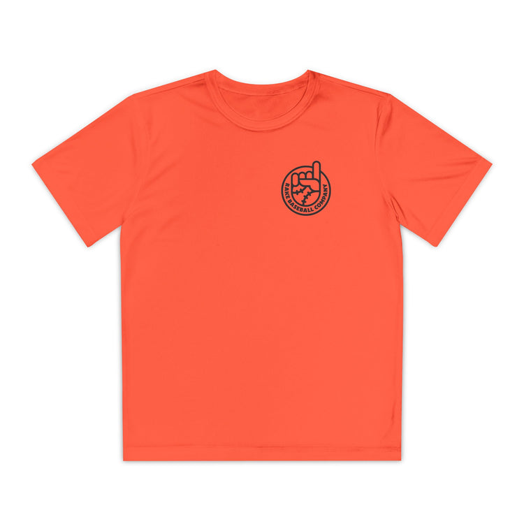 Kids One Day or Day One Dry Fit Tee - Rake Baseball Company - RAKE BASEBALL | BASEBALL T-SHIRT | BASEBALL CLOTHING | GOOD VIBES ONLY