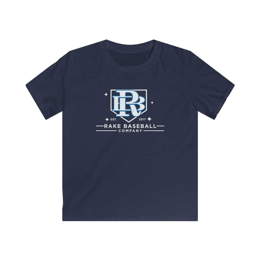 Kids Rake Baseball Homeplate Tee - Rake Baseball Company - RAKE BASEBALL | BASEBALL T-SHIRT | BASEBALL CLOTHING | GOOD VIBES ONLY