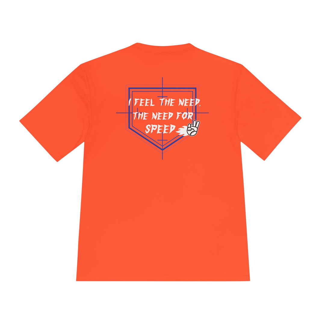 Rake Need For Speed Tee Dry Fit Tee - Rake Baseball Company - RAKE BASEBALL | BASEBALL T-SHIRT | BASEBALL CLOTHING | GOOD VIBES ONLY