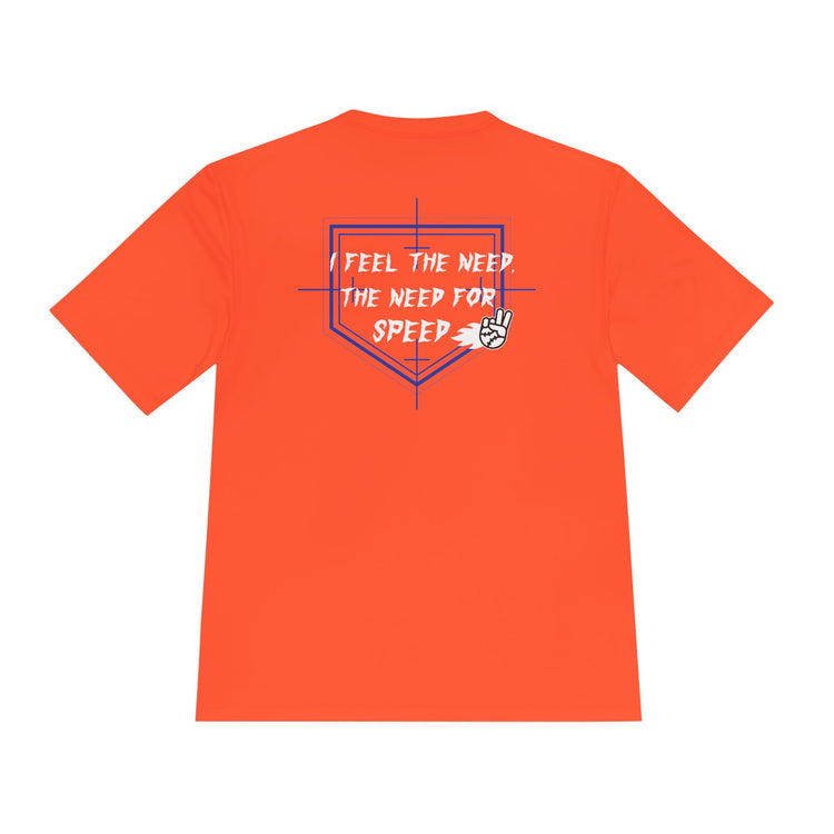 Rake Need For Speed Tee Dry Fit Tee - Rake Baseball Company - RAKE BASEBALL | BASEBALL T-SHIRT | BASEBALL CLOTHING | GOOD VIBES ONLY