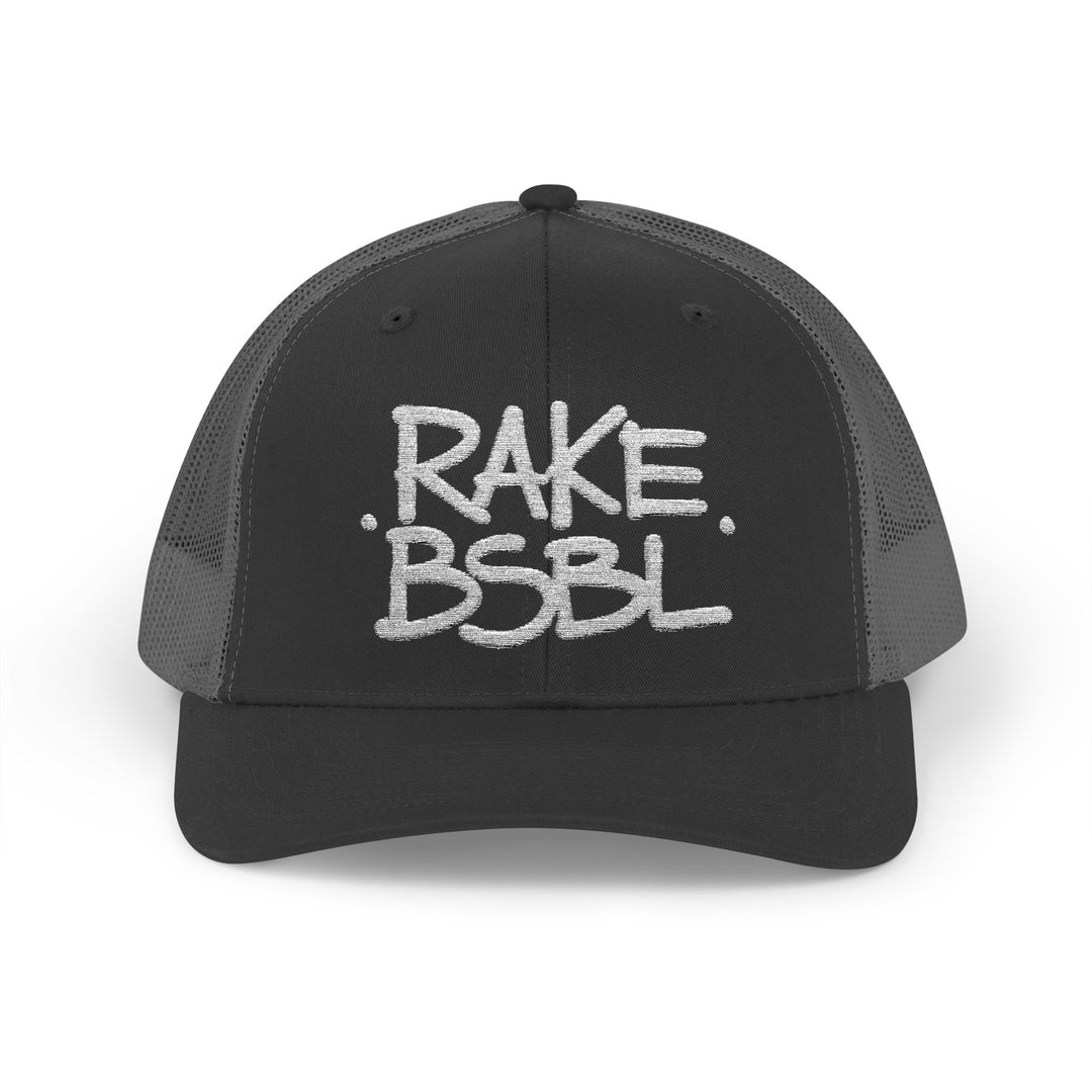 Rake BSBL Snapback Trucker Cap
