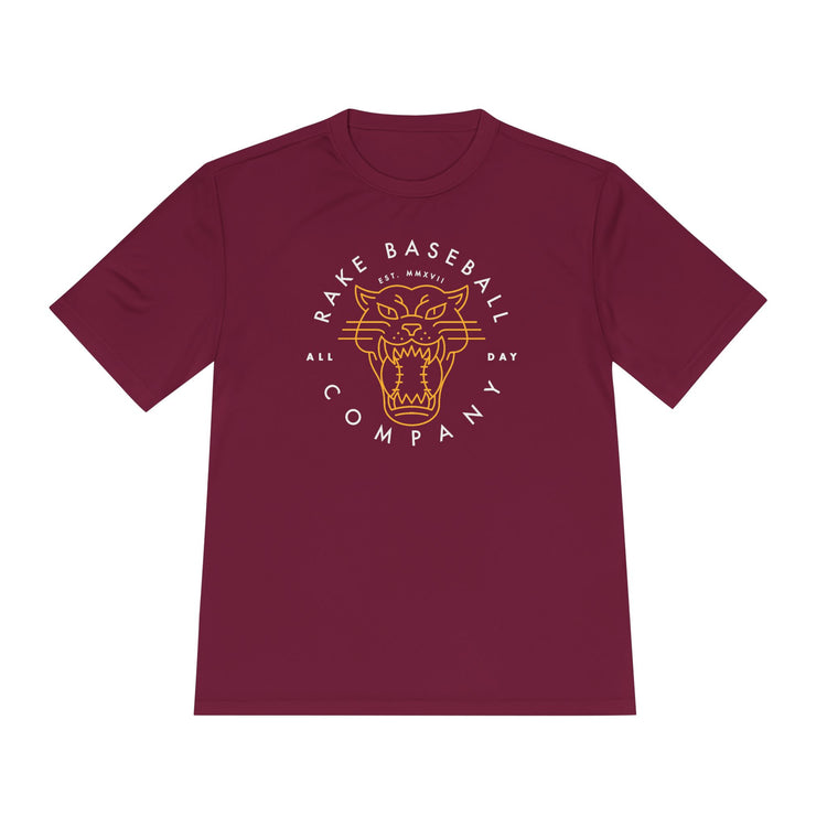 Rake Hellcat Dry Fit Tee - Rake Baseball Company - RAKE BASEBALL | BASEBALL T-SHIRT | BASEBALL CLOTHING | GOOD VIBES ONLY