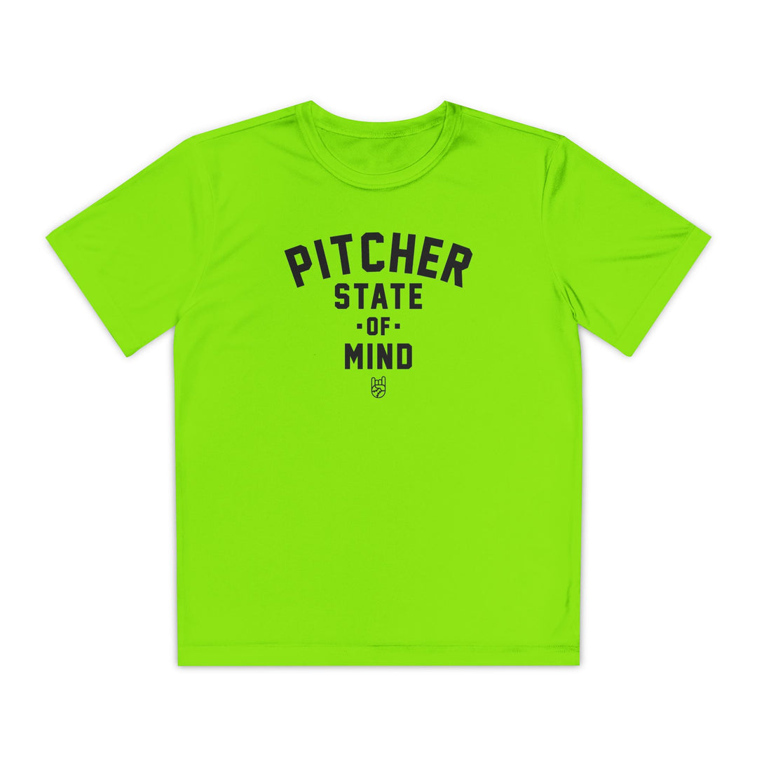 Kids Pitcher State Of Mind Dry Fit Tee
