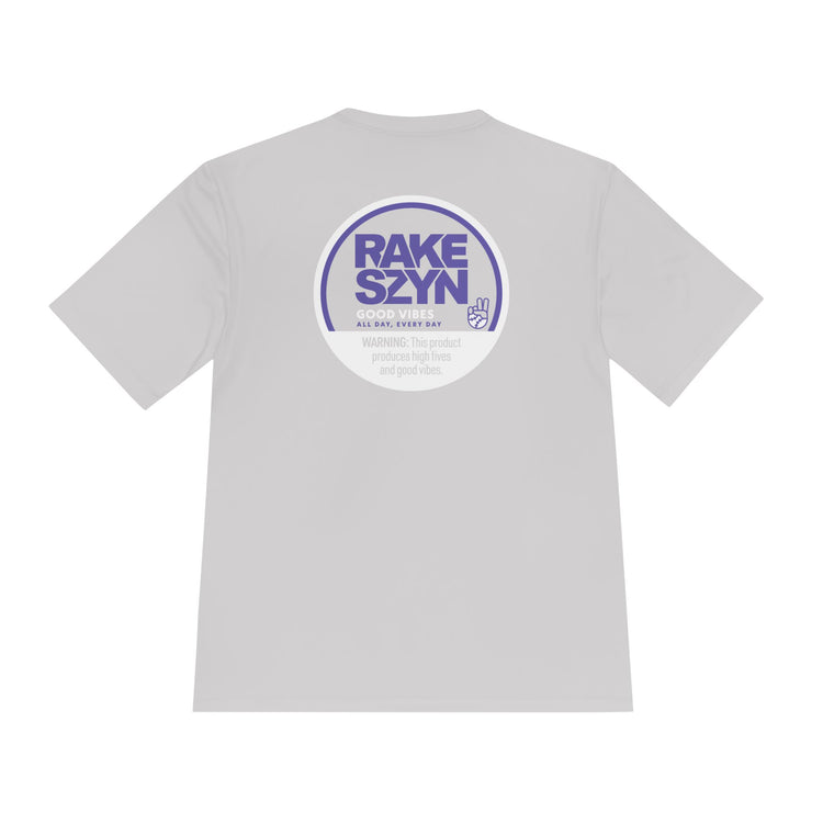 Rake SZYN Dry Fit Tee - Rake Baseball Company - RAKE BASEBALL | BASEBALL T-SHIRT | BASEBALL CLOTHING | GOOD VIBES ONLY