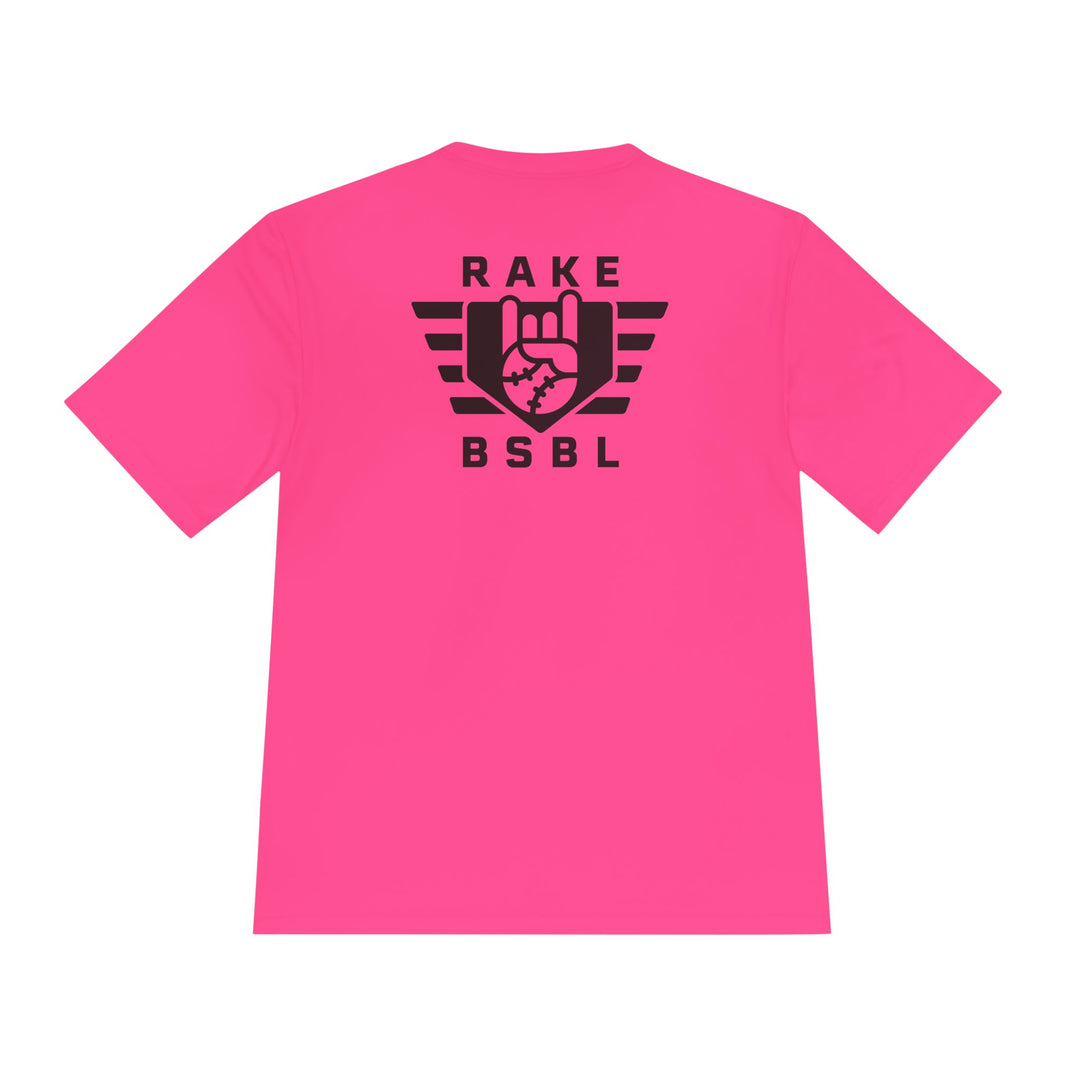 Rake Flag Dry Fit Tee - Rake Baseball Company - RAKE BASEBALL | BASEBALL T-SHIRT | BASEBALL CLOTHING | GOOD VIBES ONLY