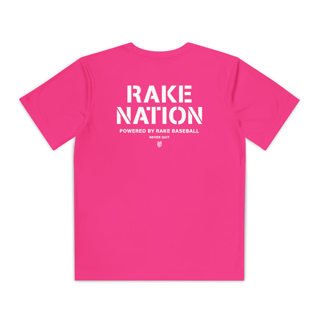 Kids Rake Nation Dry Fit Tee
