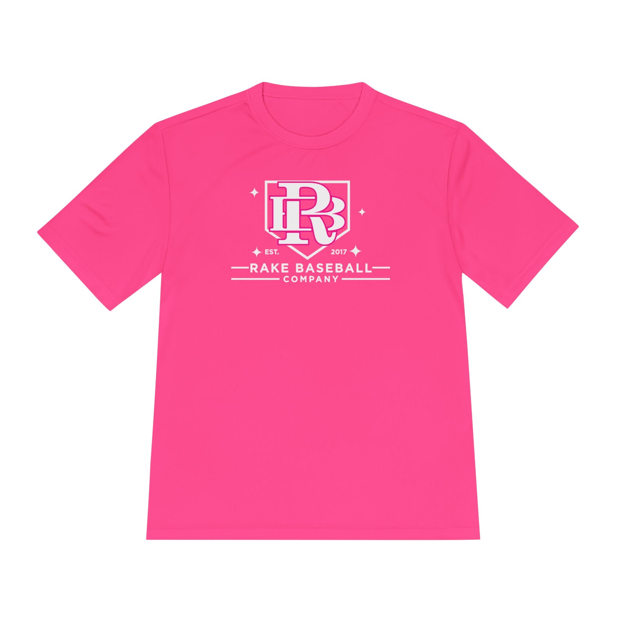 Rake Baseball Homeplate Tee Dry Fit Tee - Rake Baseball Company - RAKE BASEBALL | BASEBALL T-SHIRT | BASEBALL CLOTHING | GOOD VIBES ONLY