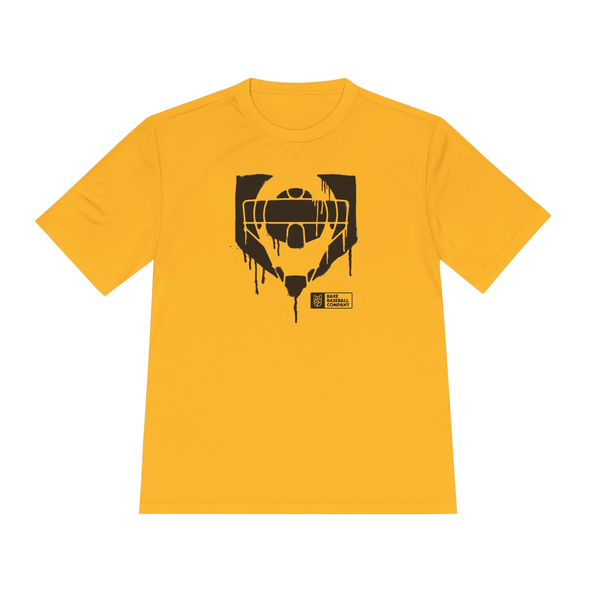Catcher's Drip Dry Fit Tee - Rake Baseball Company - RAKE BASEBALL | BASEBALL T-SHIRT | BASEBALL CLOTHING | GOOD VIBES ONLY