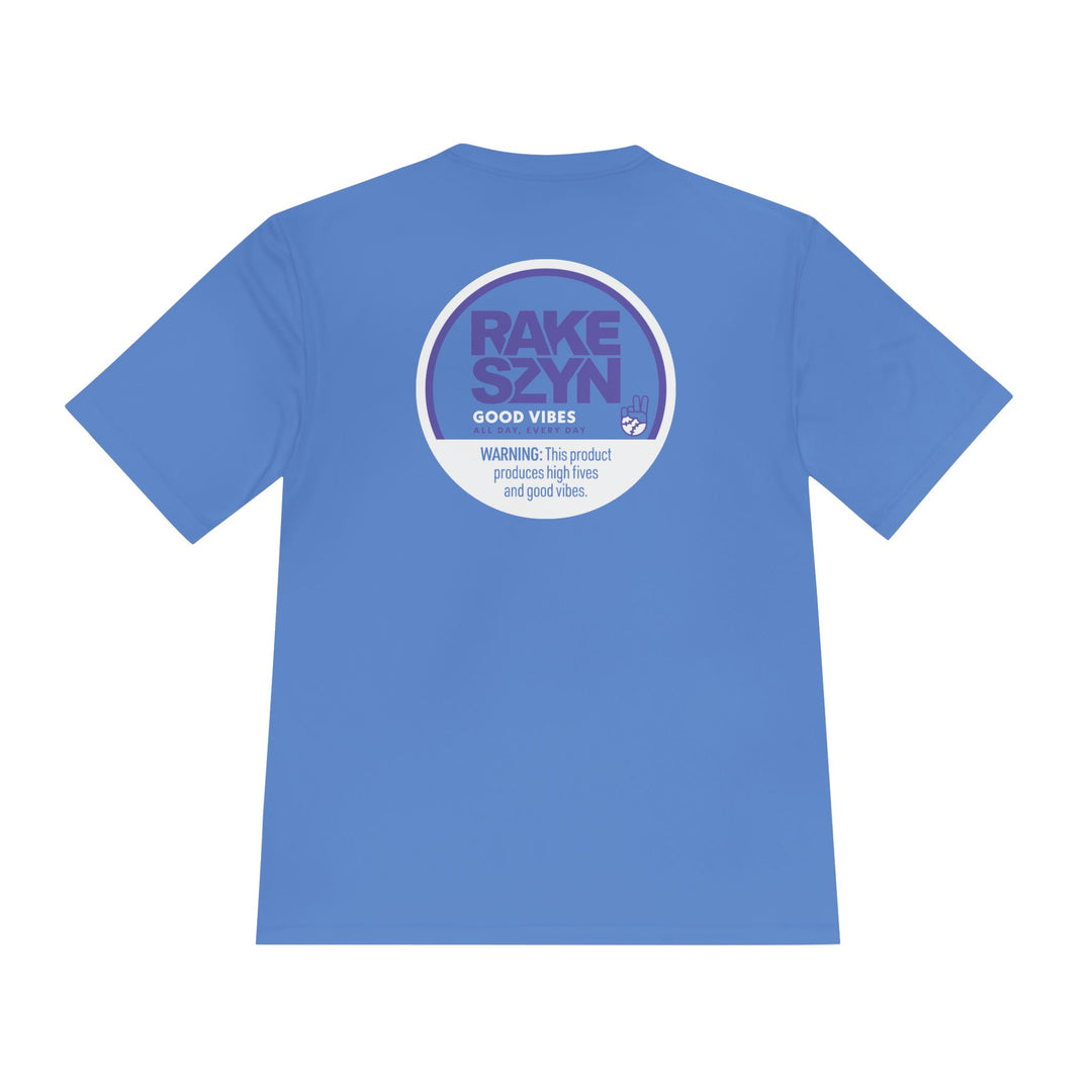 Rake SZYN Dry Fit Tee - Rake Baseball Company - RAKE BASEBALL | BASEBALL T-SHIRT | BASEBALL CLOTHING | GOOD VIBES ONLY
