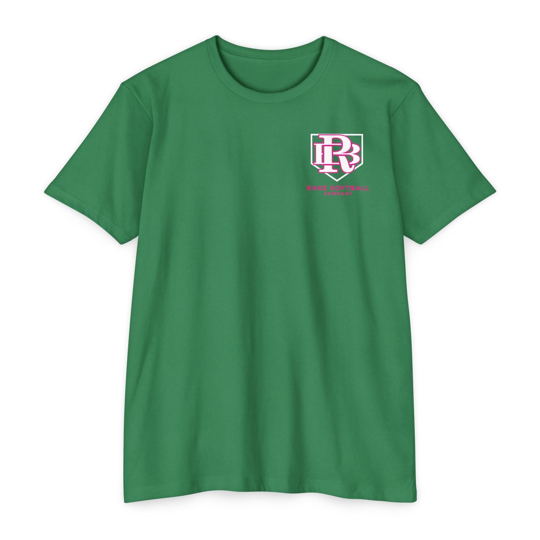 RB Homeplate Softball Tee - Rake Baseball Company - RAKE BASEBALL | BASEBALL T-SHIRT | BASEBALL CLOTHING | GOOD VIBES ONLY