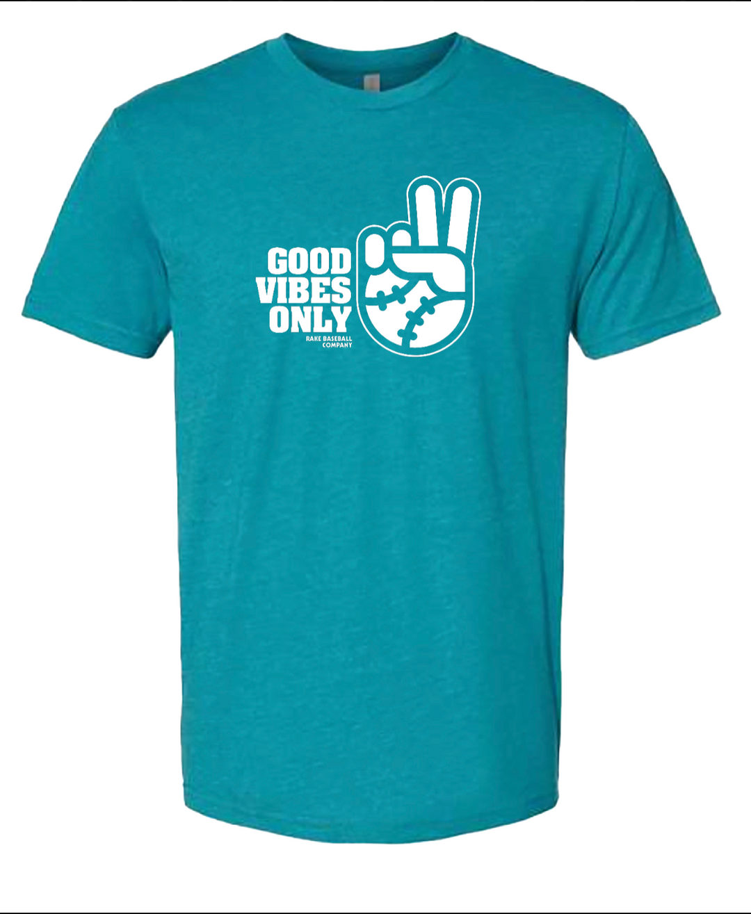 Good Vibes Only Seattle Teal Tee