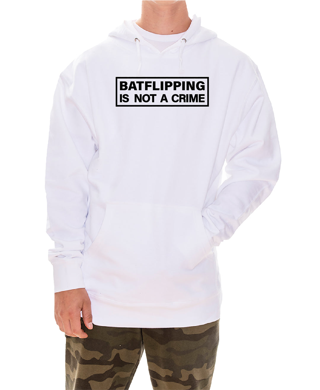 Batflipping Is Not A Crime Hoodie