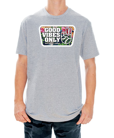Good Vibes Only Floral Box Tee