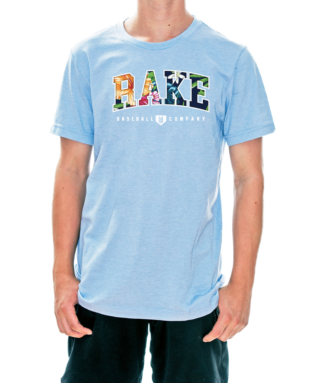 Rake Collegiate Floral Tee