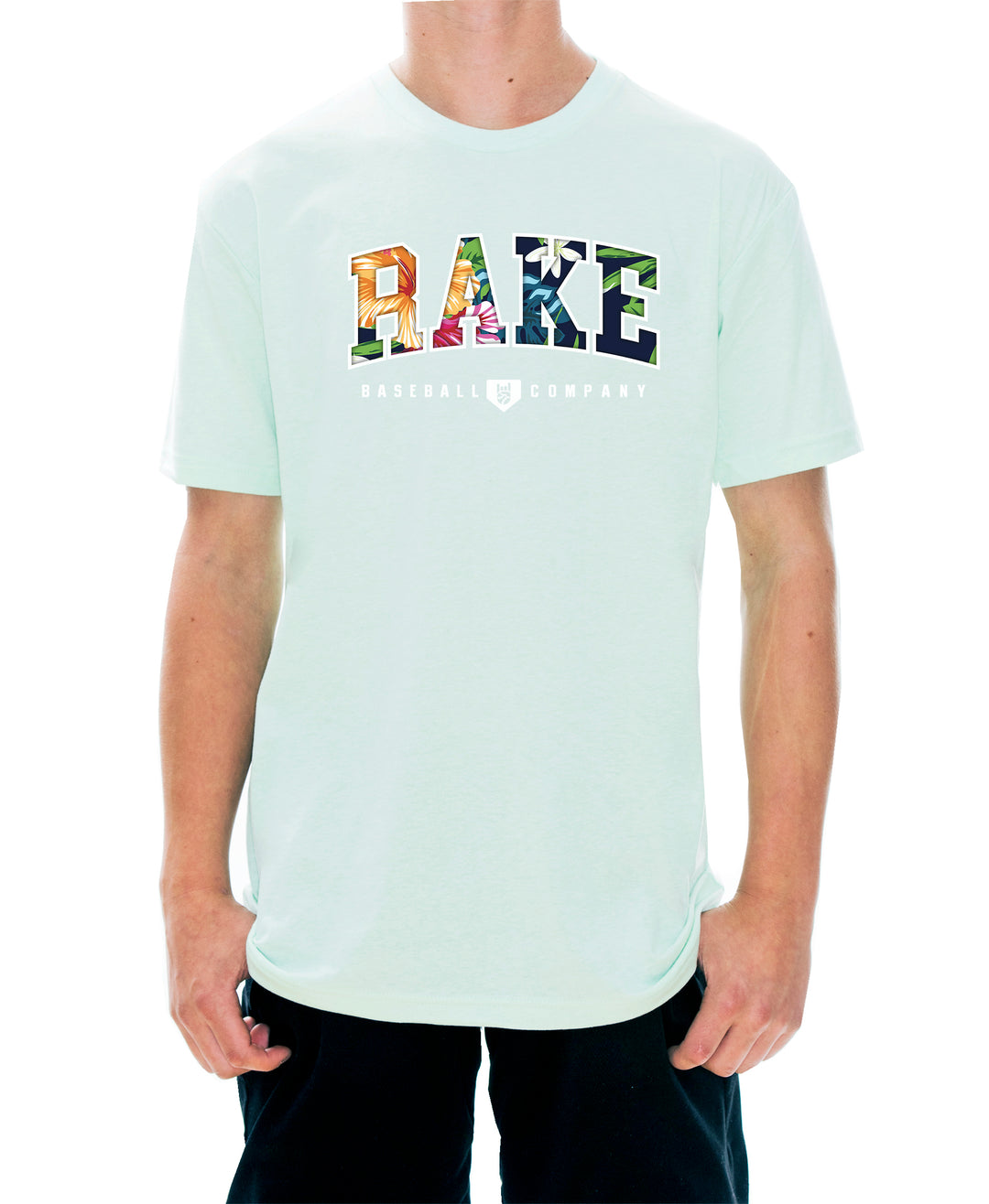 Rake Collegiate Floral Tee