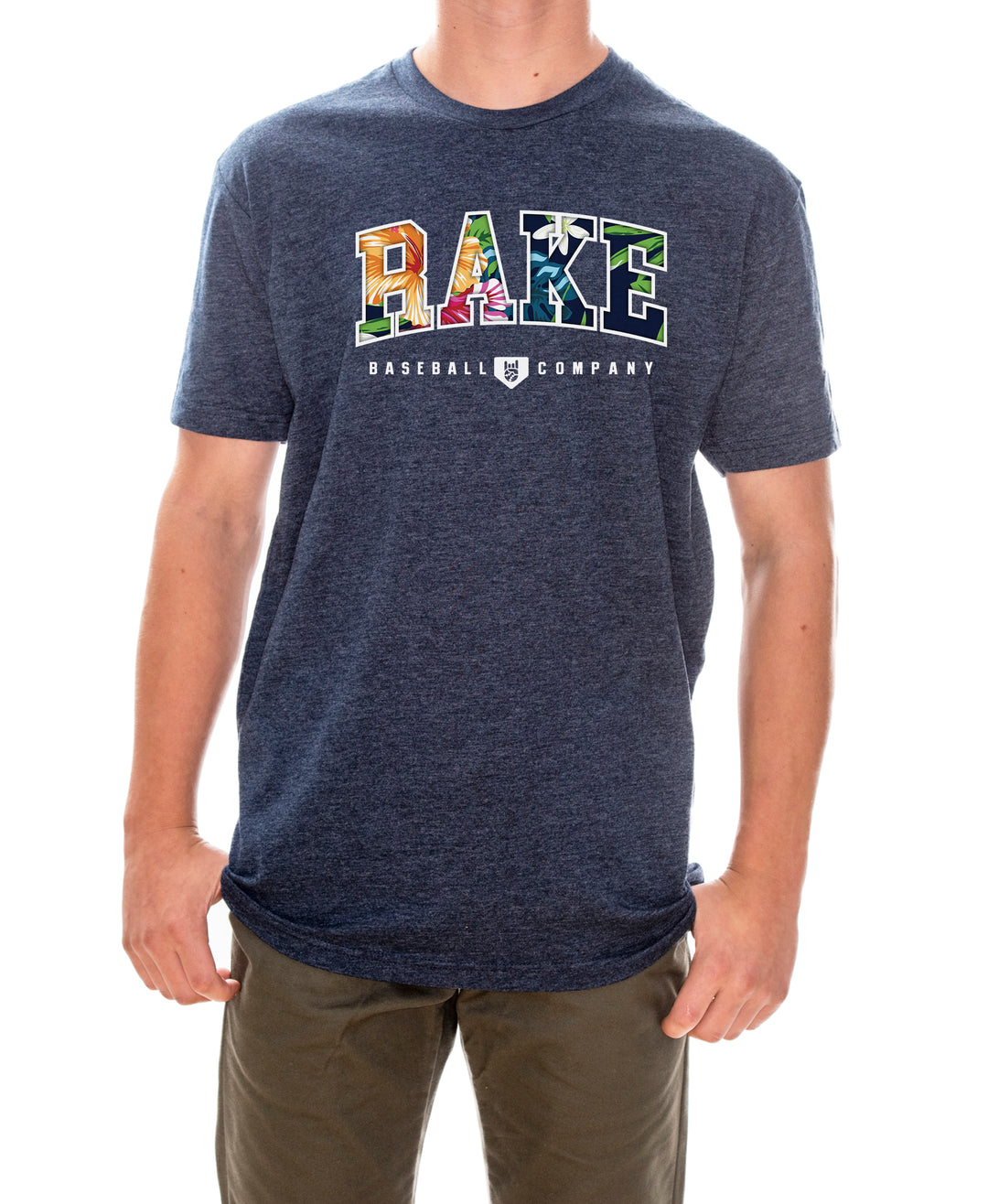 Rake Collegiate Floral Tee