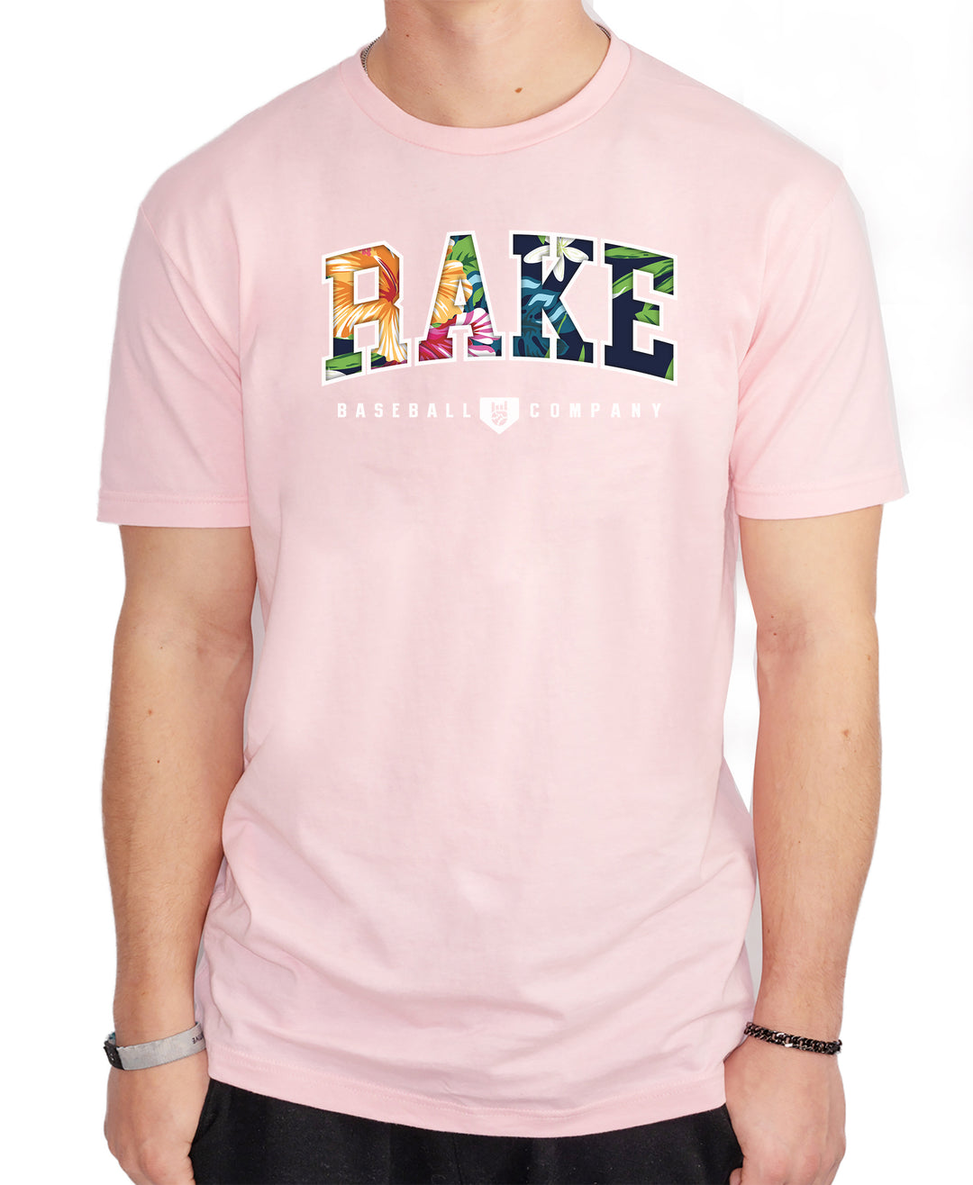 Rake Collegiate Floral Tee