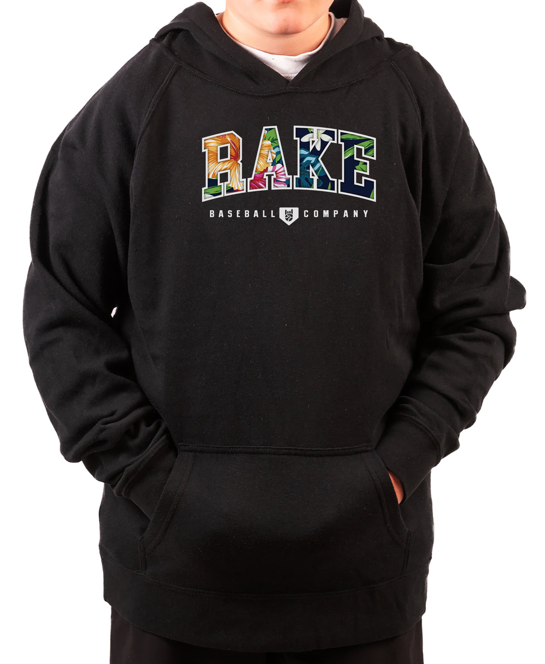 Rake Collegiate Floral Hoodie