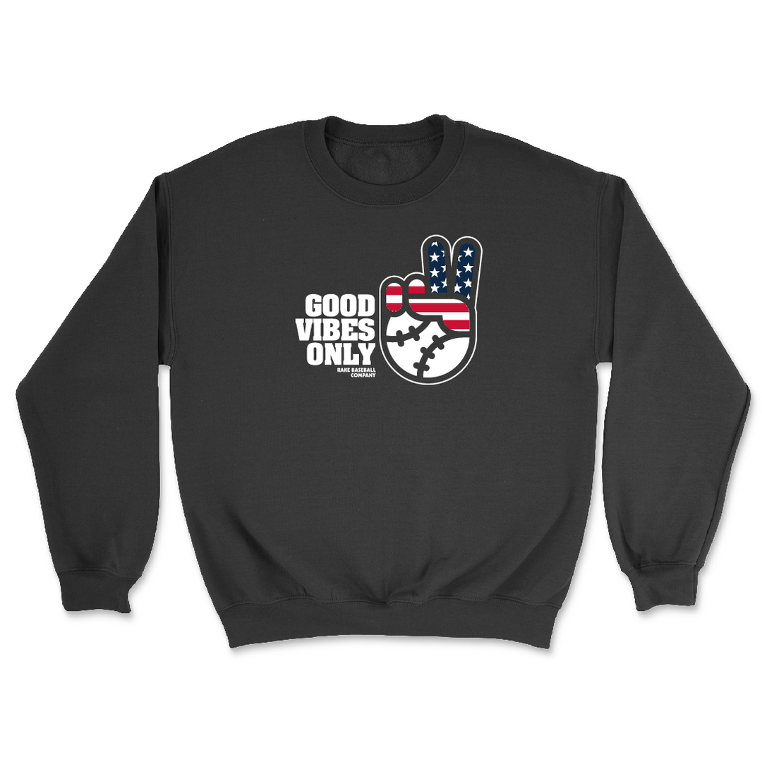 Good Vibes Only America Crewneck Sweatshirt