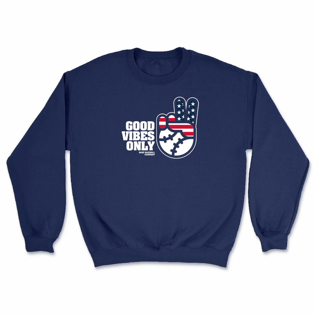 Good Vibes Only America Crewneck Sweatshirt