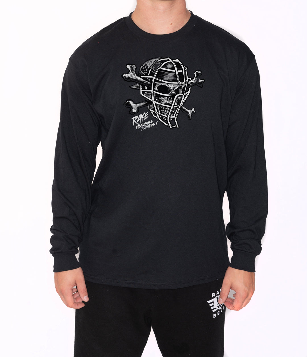 Catcher Skull Long Sleeve Tee