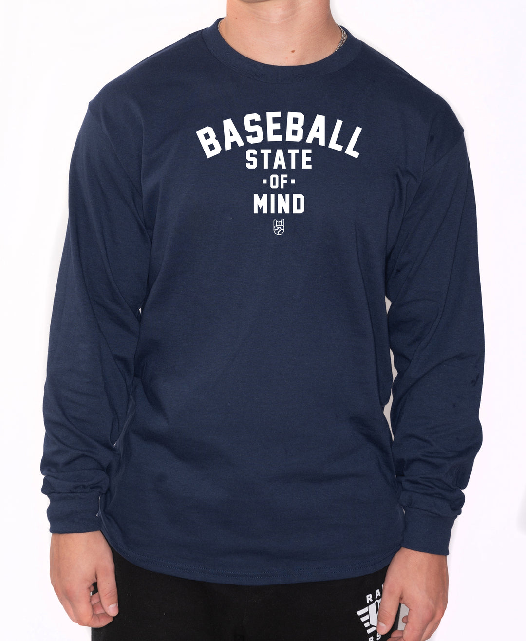 Baseball State Of Mind Long Sleeve Tee