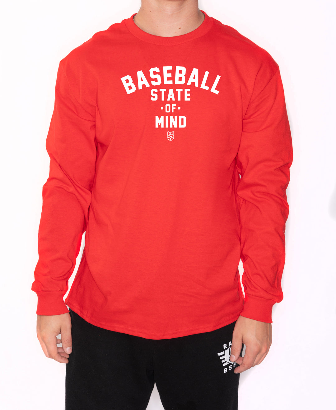 Baseball State Of Mind Long Sleeve Tee