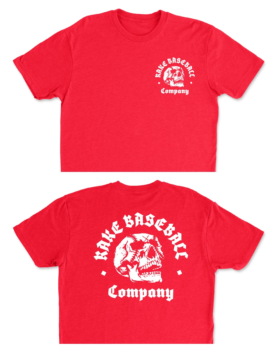 Skull Tee – Rake Baseball Company